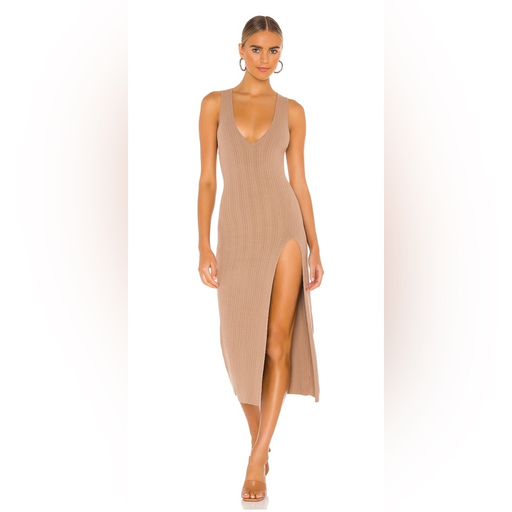 Revolve rib body con dress